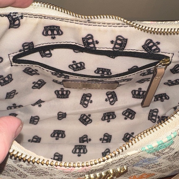 Juicy Couture Beige and Multicolor Logo Shoulder Bag ♥️ - Picture 5 of 11